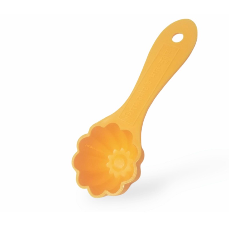 IKM Plastic Ladoo Maker Mold, Easy Laddu/Prasad Preparation Tool, Yellow