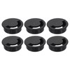 sourcing map 6 Pcs Desk Grommet, 60 Mm/2.36 Inch Cable