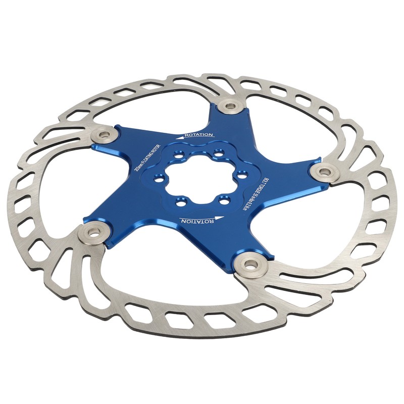 Mountain Bike Floating Disc Brake Rotor 6 Bolts Heat Dissipation