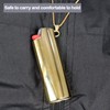 Metal J6 Lighter Case Cover Reusable for Bic Regular lighters