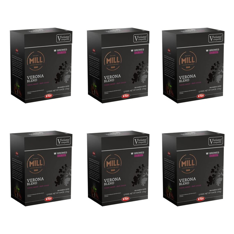 Mr & Mrs Mill Verona Blend Brewed Coffee Pods –