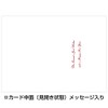 Mini Santa Greeting Life Christmas Card Japanese Style Osechi SJ-71