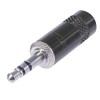 REAN Black/Silver/Gold NYS231B 3.5 mm Stereo Jack Socket