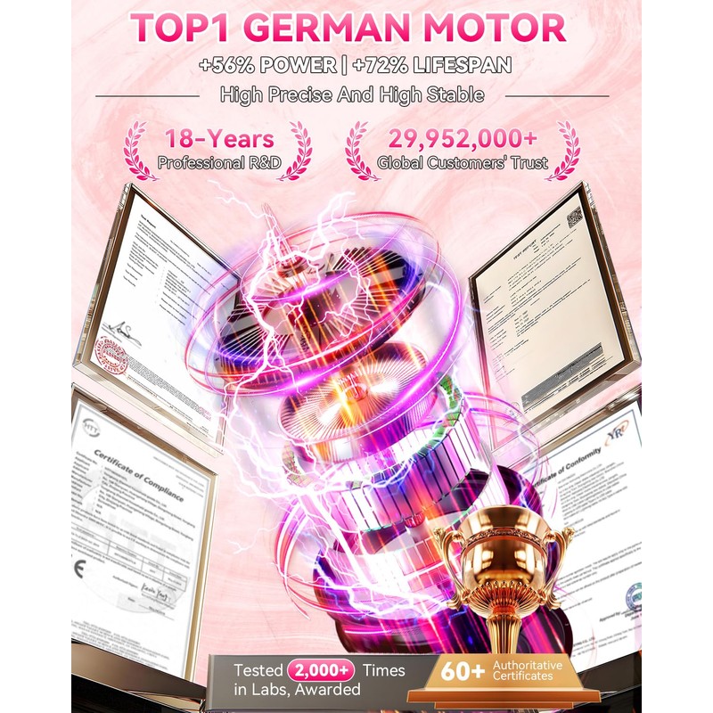 2026 Pro 6.0 Upgraded Electric Nail Clipper【Top1 German Motor +56%