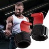 Gym Wrist Wraps | Bodybuilding Grips Hook - Ergonomic Padded
