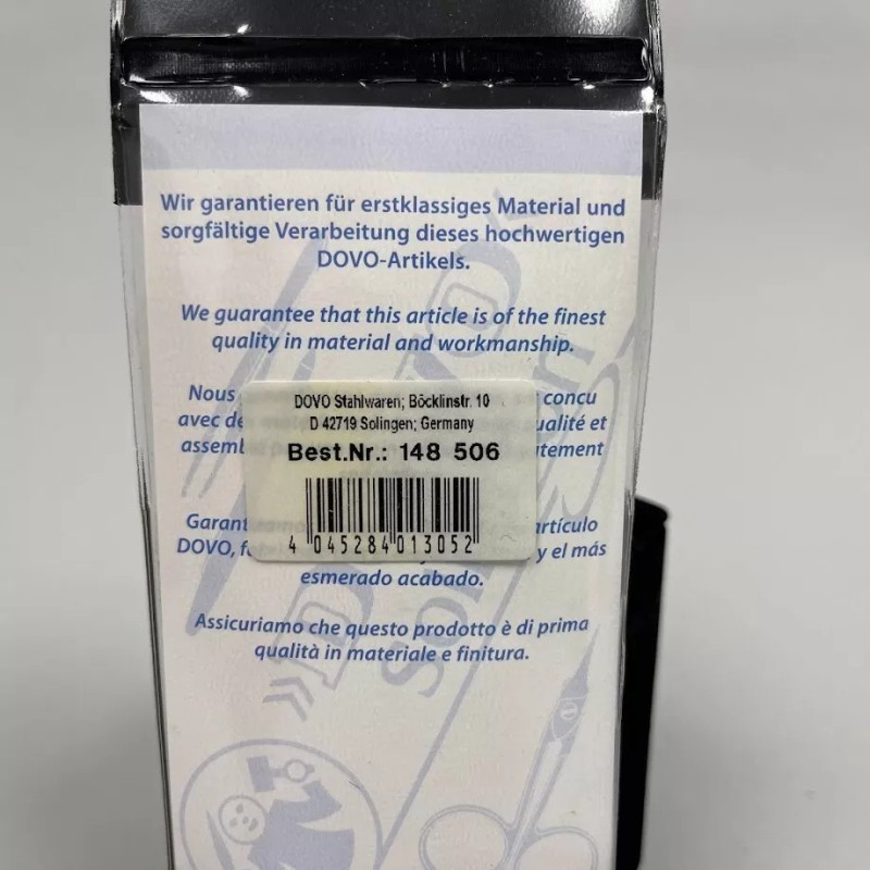 Dovo Solingen 148 506 Large Nippers Stainless New 5 1/8"