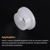 sourcing map 12pcs Flanged Sleeve Bearings Plastic Bushings ID 10mm