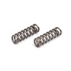uxcell Compression Spring,304 Stainless Steel,3mm OD,0.5mm Wire Size,10mm Free Length,Silver