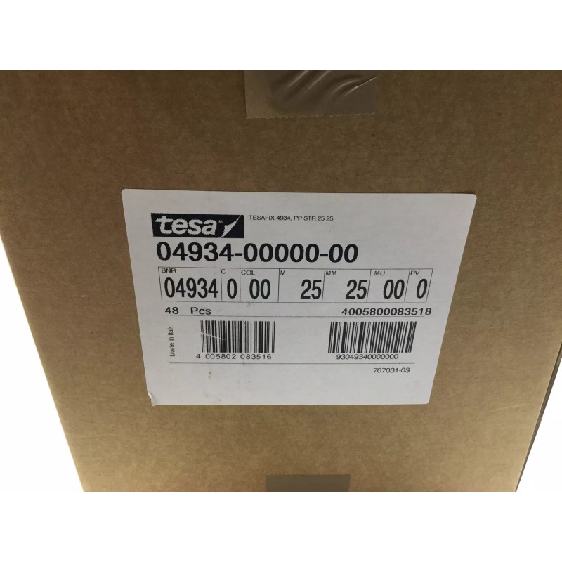 Tesa 2 PACK - 4934 Tesa Tape 25mm Double Sided