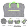 WELAXY Felt Multi Storage bags for bulky comforters duvets seasonal