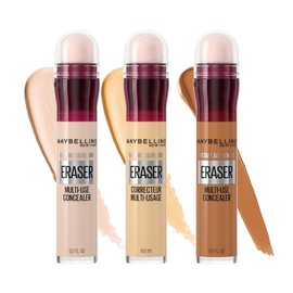 Maybelline Kit Instant Age Rewind | 3 Correctores faciales | Colores Fair, Neutralizer & Tan | Borra ojeras y líneas finas, cubre imperfecciones, cont