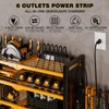 NattyDot Power Tool Organizer Wall Mount with Charging Station 4