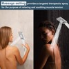 BRIGHT SHOWERS High Pressure Handheld Shower Head Set, High Flow