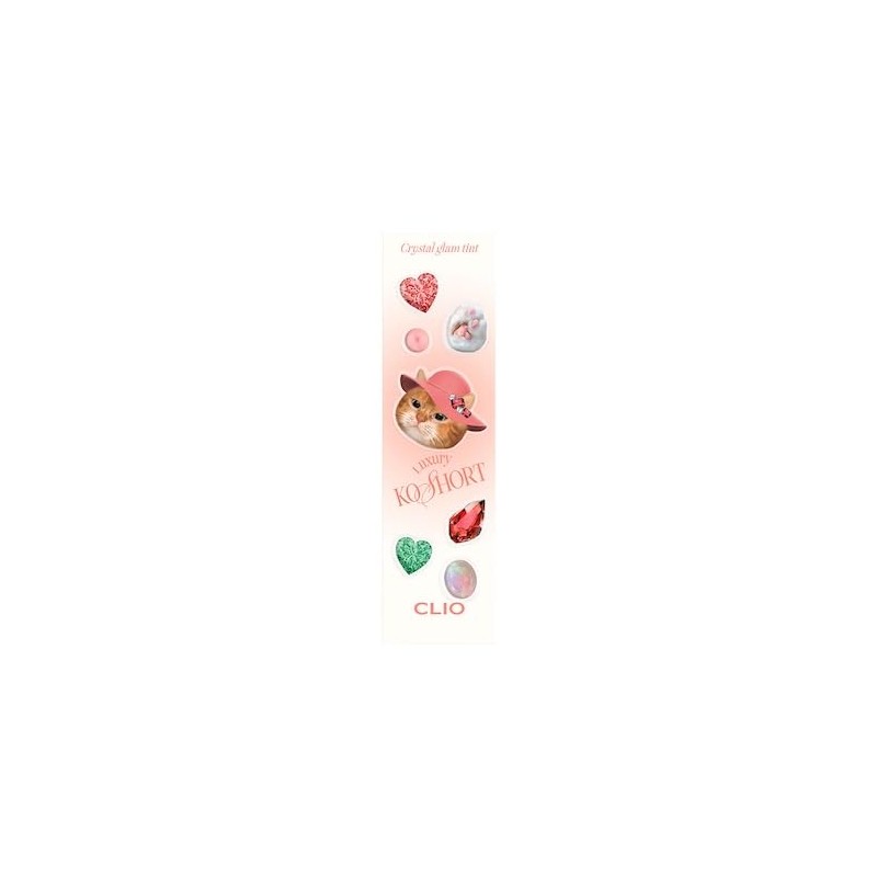 CLIO CRYSTAL GLAM TINT 102 GORGEOUS PEACH QUARTZ