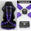 TANAKA UNIVERSAL PURPLE 4 POINT CAMLOCK QUICK RELEASE RACING SEAT