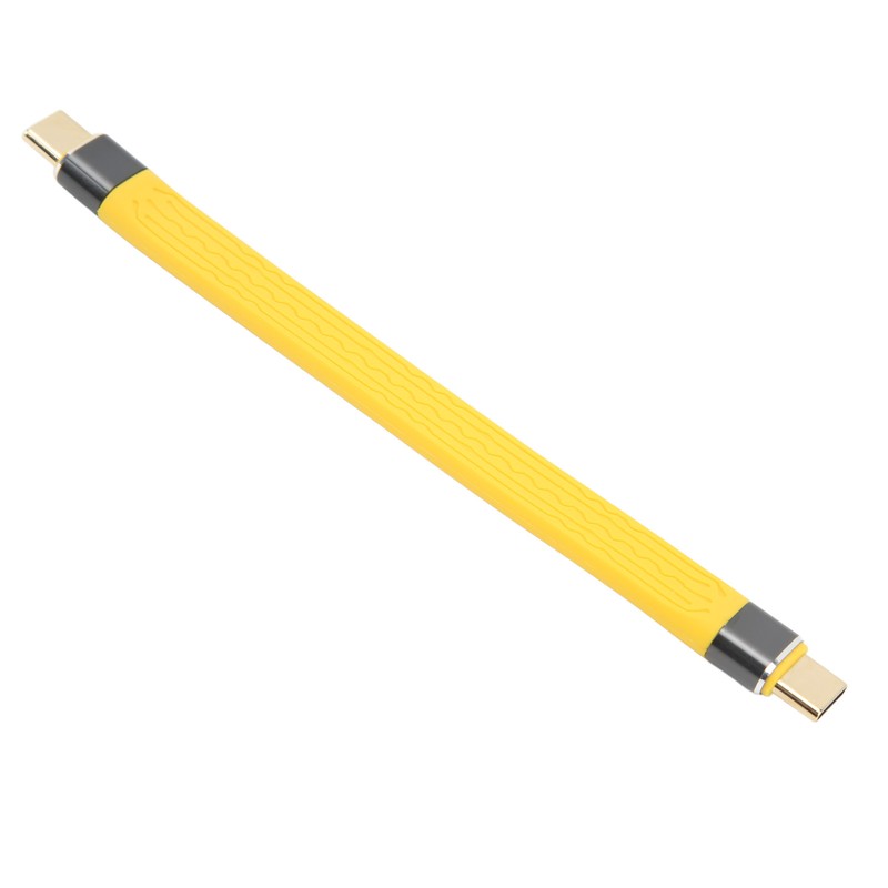 Short USB C to USB C Cable 40Gbps 5A 0.45ft