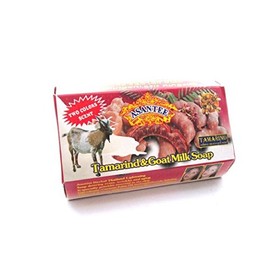 Asantee Herbal Tamarind & Goat Milk Soap Whitening, Anti Acnes, Wrinkles and Agining 135g Pack of 3 Pcs