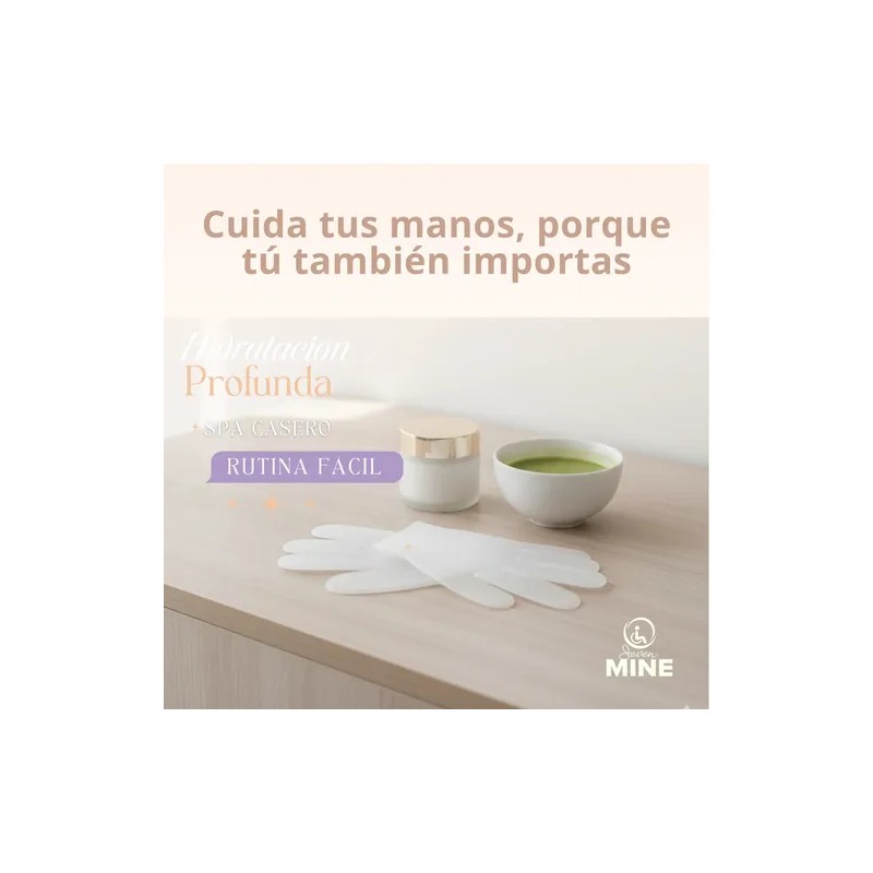 Guantes Hidratantes De Silicona Para Manos Secas Spa Casa
