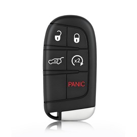 Smart Key Fob for Jeep Grand Cherokee 2014-2022, YIKEBALOG Keyless Entry Proximity Remote Control Key Fob Compatible with Jeep Grand Cherokee 2014-2022 M3N-40821302