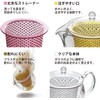Akebono Sangyo TW-3733 Clear Teapot, 25.7 fl oz (730 ml),