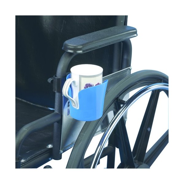 Fabrication Enterprises Wheelchair Accessory, Clamp-On Cup Holder