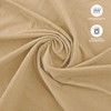 Buymax Jersey Fitted Sheet, 100% Cotton, Base Height, High Base,