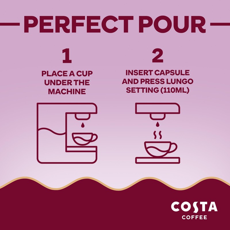 Costa Bold Colombian Single Origin Aluminium Coffee Pods (Pack of