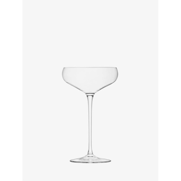 LSA Wine Champagne Saucer 300ml Clear Set of Two