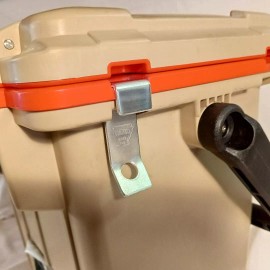 CodyCo Aluminum Heavy Duty Security Cooler Lock Bracket Fits Pelican Elite