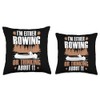Rowing Lover Funny I'm Either Rowing Rower Boat Graphic Throw