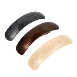 Baluue Sturdy Acrylic Spring Clip Hairpin for Women Hair Accessories Wide Application