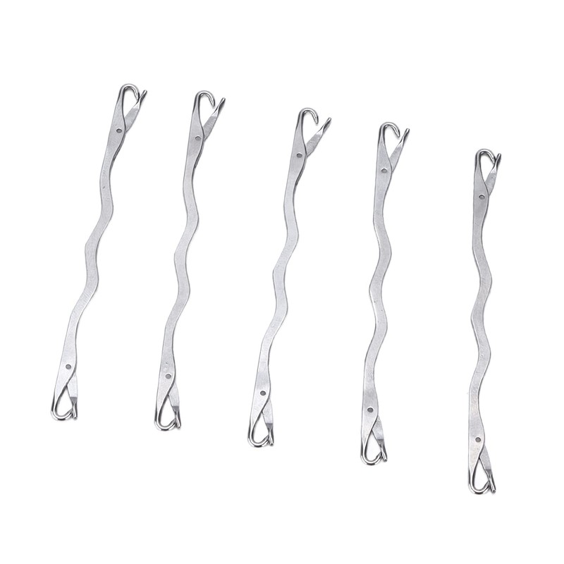 5Pcs Knitting Machine Repair Needles Double Ended Stainless Steel Knitting