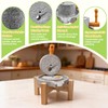 Natural Stone Grain Mill, Manual Granite stone grinder with Wooden