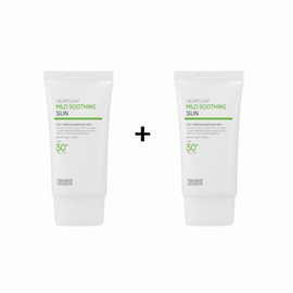 TenZero Houttuynia Cordata Mild Soothing Sun Cream 50g 1+1 / 텐제로 어성초 마일드 수딩 선 50g 1+1
