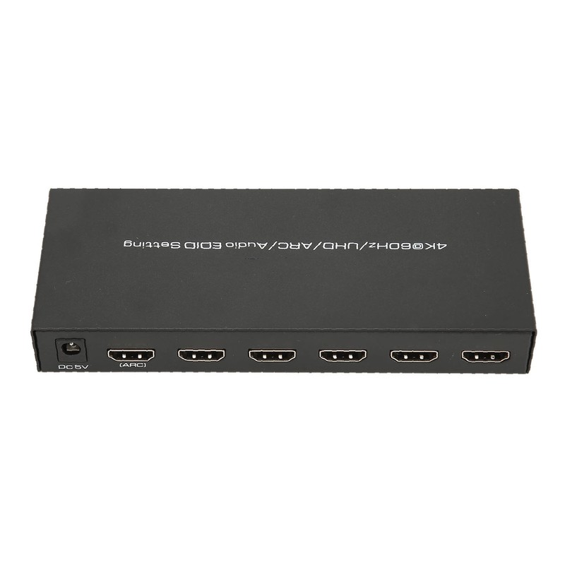 HDR HD Multimedia Interface Sound Extractor 5 Port 18Gbps Sound