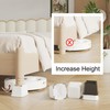 Lutown-Teen 6 Pack Bed Risers 3 Inch Heavy Duty Oversized