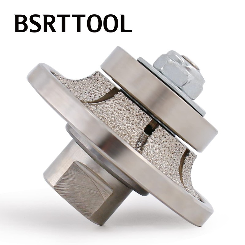 BSRTTOOL B10 Diamond Hand Profile Wheel Router Bit Profiler Vacuum