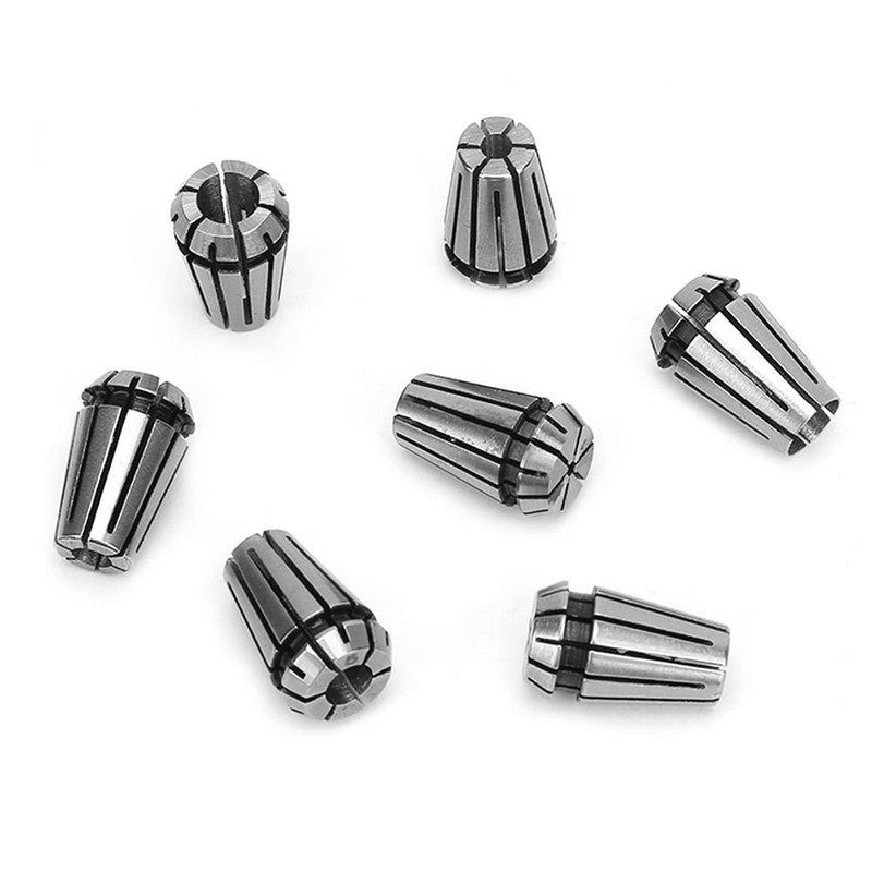 Jeffergarden ER11 Spring Collet Set & Motor Shaft Holder Extension