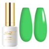 Imtiti 15ml Neon Green Soak Off LED Gel Nail Art