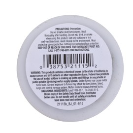 Oatey 21115 Leaded Acid Core Solder, 1 lb, Gray