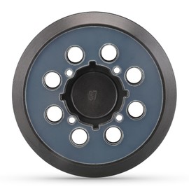 MOGRQAP 5 Inch Professional Sanding Disc, 125mm Orbital Sander Pad for Dewalt Dwe6421 DWE6423 6423K DCW210B Random Orbital Sander, 8 Holes 4 Screw Holes Hook and Loop Backing Pad