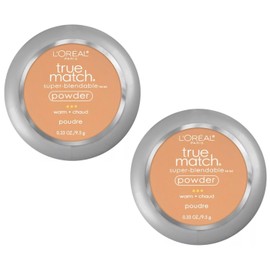 Pack of 2 L'Oreal Paris True Match Super-Blendable Powder, Fresh Beige W4.5