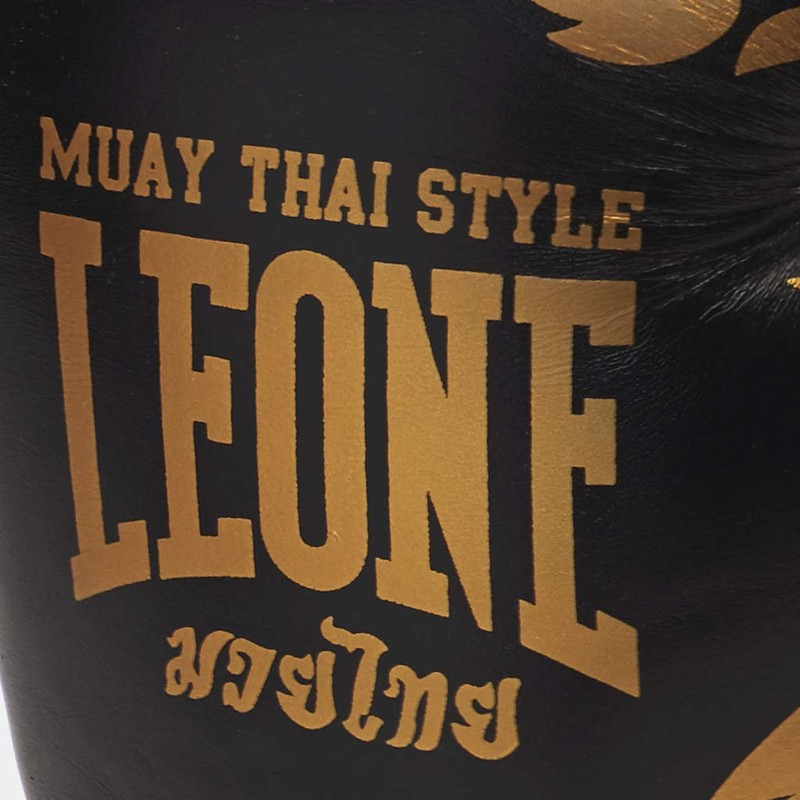 LEONE 1947 Muay Thai Boxing black black Size:10 Oz