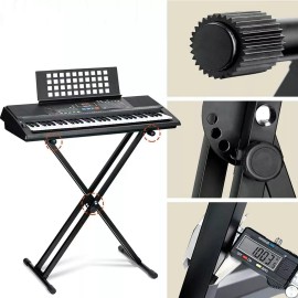 XIMENGDE Soporte Stand Base Para Teclado Reforzado Plegable Q-2x