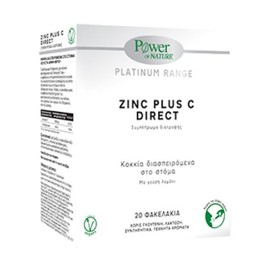 Power of Nature Platinum Range Zinc plus C Direct, 20 Sticks