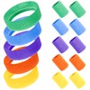 Radsocken 15PCS Sports Headband Wristbands, Sweat Bands Absorbent, 70s 80s