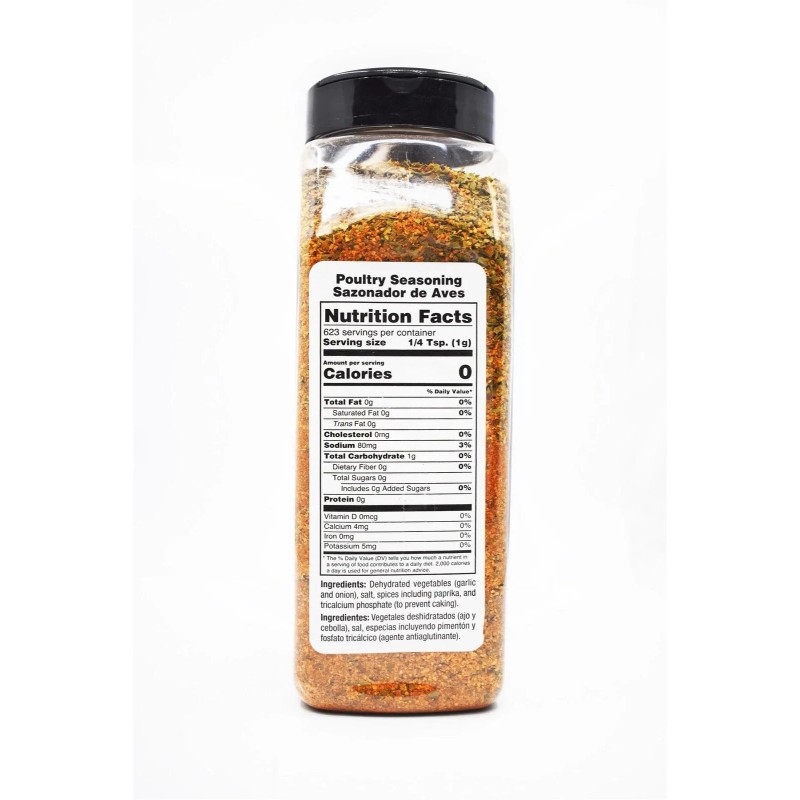 Badia Herb Garlic Onion Seasoning Mix for Poultry Enhances Flavor