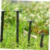 CAXUSD 60pcs Lightweight Gardening Stakes Durable Ground Anchors with Special