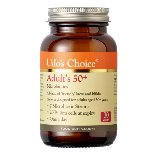 Udo's Choice Adults 50 Plus Age Specific Probiotics - Lacto
