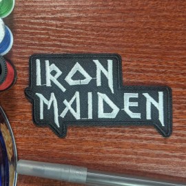 Unbranded Iron Maiden Patch Metal Band Heavy Metal Rock Music Embroidered Iron On 2x3.5"